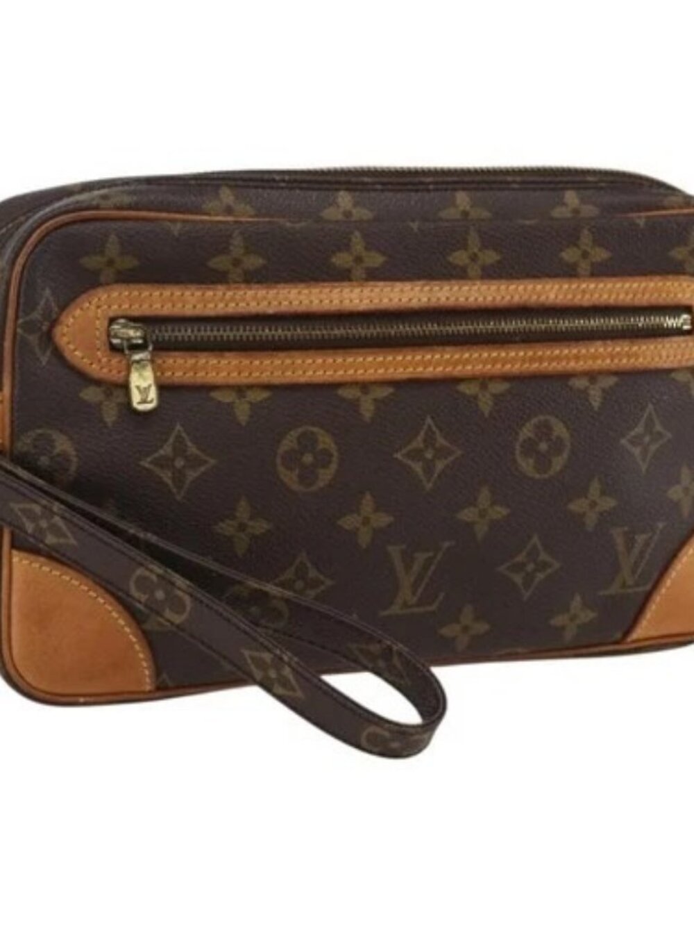 LOUIS VUITTON Monogram Marly Dragonne GM Clutch Bag M51825 LV Auth th6591